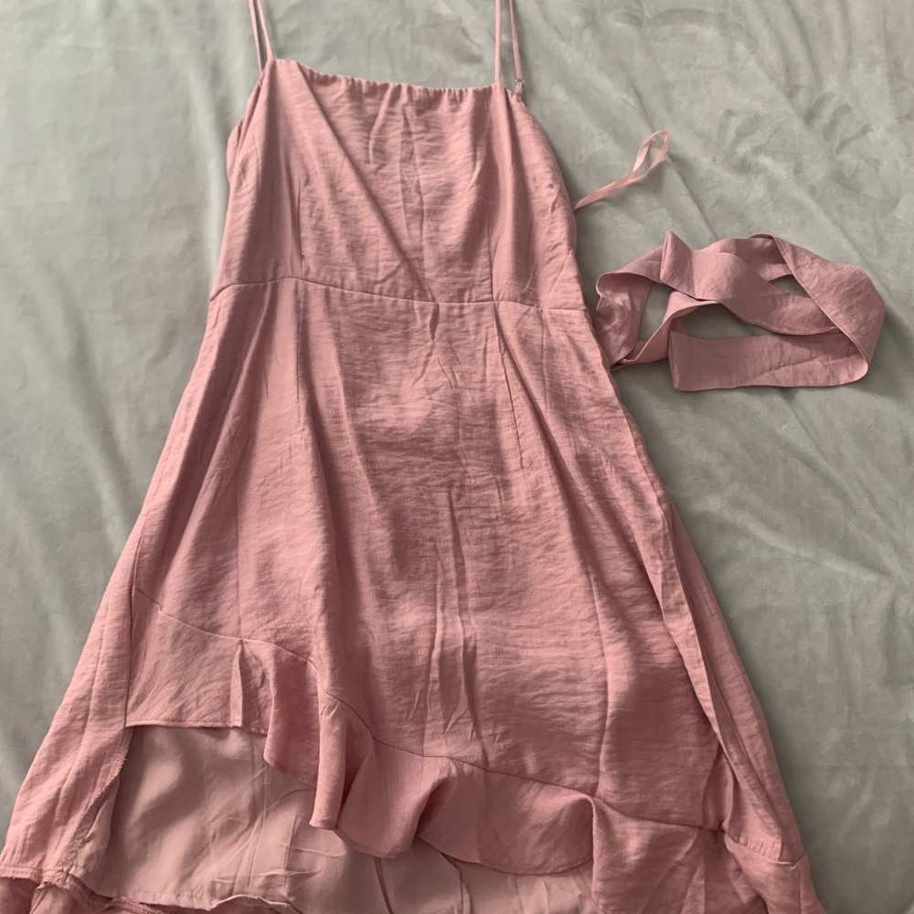 Princess polly blush pink dress